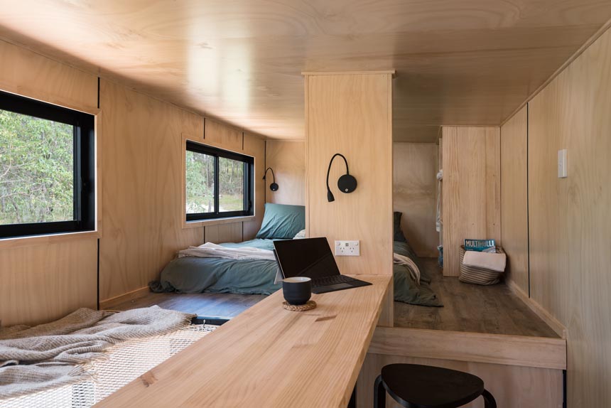 tiny-house-australia-wildscape-model-loft-office-owrkspace-view